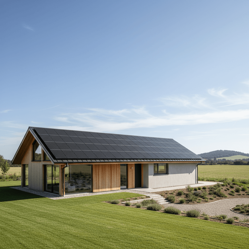 Photovoltaik in Steinen – Solaranlage auf einem Wohnhaus